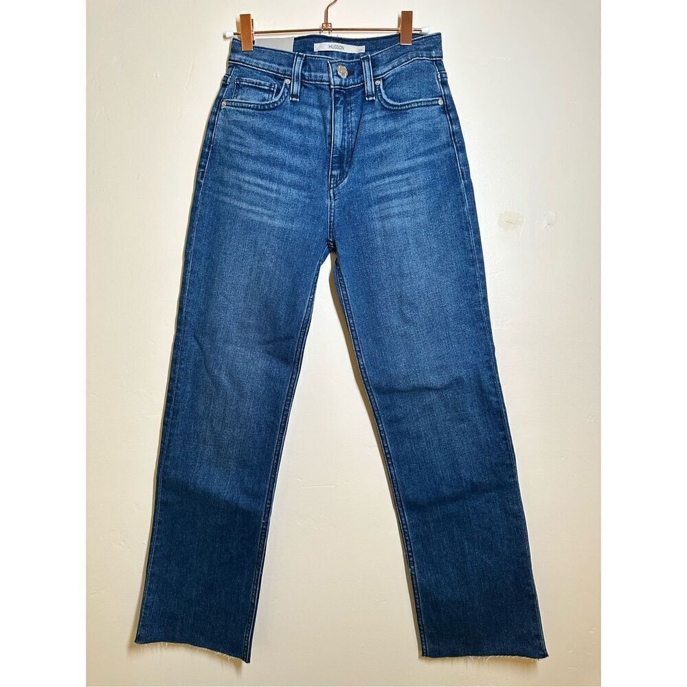 Hudson Remi High Rise Straight Ankle Jeans Size 24 New - Picture 2 of 6